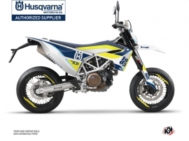 Husqvarna 701 Supermoto Dirt Bike Heyday Graphic Kit Blue Yellow