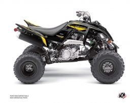 Yamaha 700 Raptor ATV Kaiman Graphic Kit Black Yellow