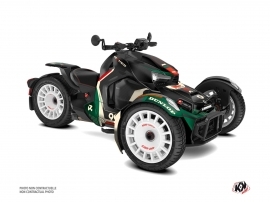 Can Am Ryker 900 Rally Edition Roadster Klover Graphic Kit Green