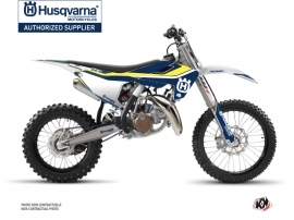 Husqvarna TC 85 Dirt Bike Legend Graphic Kit Blue
