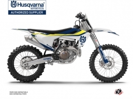 Husqvarna FC 350 Dirt Bike Legend Graphic Kit Blue