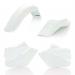 Plastics Kit ACERBIS Dirt Bike HONDA XR 400 R White 1998