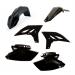 Plastics Kit ACERBIS Dirt Bike YAMAHA YZF 250 Black 2012