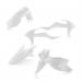 Kit Plastiques ACERBIS Moto Cross KTM SX-F 350 Blanc 2018