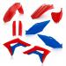 Plastics Kit ACERBIS Dirt Bike HONDA CRF 250 R Red blue 2018 FULL