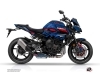 Yamaha MT 10 Street Bike Channel Graphic Kit Blue