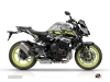 Yamaha MT 10 Street Bike Channel Graphic Kit Yellow