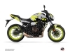 Yamaha MT 07 Street Bike Sanctuary Graphic Kit Yellow