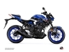 Yamaha MT 03 Street Bike Conquer Graphic Kit Blue