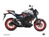 Yamaha MT 03 Street Bike Conquer Graphic Kit Grey