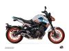 Yamaha MT 09 Street Bike Player Graphic Kit Grey