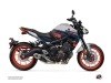 Yamaha MT 09 Street Bike Conquer Graphic Kit Grey