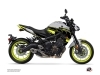 Yamaha MT 09 Street Bike Conquer Graphic Kit Yellow