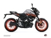 Yamaha MT 125 Street Bike Channel Graphic Kit Grey