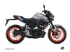 Yamaha MT 125 Street Bike Conquer Graphic Kit Grey