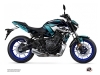 Yamaha MT 07 Street Bike Sanctuary Graphic Kit Blue