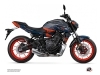 Yamaha MT 07 Street Bike Conquer Graphic Kit Grey