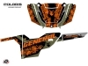 Polaris GENERAL 1000 UTV Chaser Graphic Kit Orange