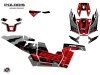Polaris RZR RS1 UTV Chaser Graphic Kit Red FULL