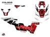 Polaris RZR RS1 UTV Chaser Graphic Kit White FULL