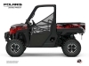 Polaris Ranger Diesel UTV Chaser Graphic Kit Red