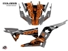 Polaris RZR XP 1000 UTV Chaser Graphic Kit Orange