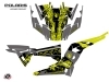 Polaris RZR XP 1000 UTV Chaser Graphic Kit Yellow