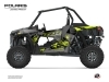 Polaris RZR XP 1000 UTV Chaser Graphic Kit Yellow