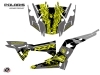 Polaris RZR XP Turbo UTV Chaser Graphic Kit Yellow