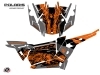 Polaris RZR Turbo S UTV Chaser Graphic Kit Orange