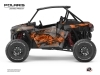 Polaris RZR Turbo S UTV Chaser Graphic Kit Orange