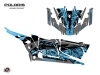 Kit Déco SSV Chaser Polaris RZR Turbo S 4 portes Bleu