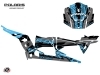 Kit Déco SSV Chaser Polaris RZR S 1000 4 portes Bleu