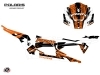 Kit Déco SSV Chaser Polaris RZR S 1000 4 portes Orange