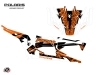 Kit Déco SSV Chaser Polaris RZR XP Turbo 4 portes Orange