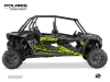 Kit Déco SSV Chaser Polaris RZR XP Turbo 4 portes Jaune