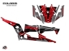 Kit Déco SSV Chaser Polaris RZR XP Turbo 4 portes Rouge