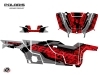 Polaris GENERAL 1000 4 doors UTV Chaser Graphic Kit Red FULL