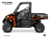 Polaris Ranger XP 900 UTV Chaser Graphic Kit Orange