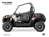 Polaris RZR 570 UTV Epik Graphic Kit White