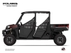 Polaris Ranger Crew UTV Epik Graphic Kit Black