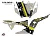 Polaris RZR XP Turbo UTV Epik Graphic Kit Yellow