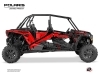 Kit Déco SSV Epik Polaris RZR Turbo S 4 portes Noir