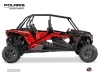 Polaris RZR S 1000 4 doors UTV Epik Graphic Kit Black