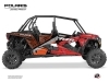 Kit Déco SSV Epik Polaris RZR XP 1000 4 portes Orange