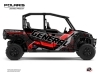 Polaris GENERAL 1000 4 doors UTV Epik Graphic Kit Black FULL