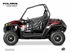 Polaris RZR 570 UTV Stun Graphic Kit White