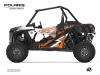 Polaris RZR XP 1000 UTV Stun Graphic Kit White