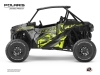 Polaris RZR Turbo S UTV Stun Graphic Kit Yellow