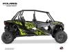 Kit Déco SSV Stun Polaris RZR Turbo S 4 portes Jaune